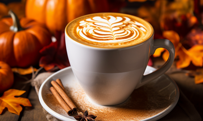 Stomach Settling Pumpkin Spice Latte