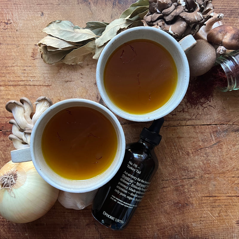 Mood Enhancing Saffron Bone Broth