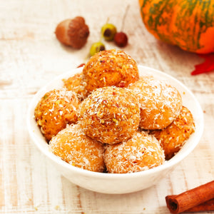 Pumpkin Pie Protein Energy Balls