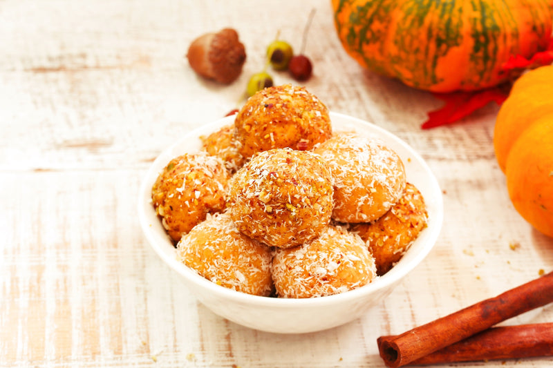 Pumpkin Pie Protein Energy Balls